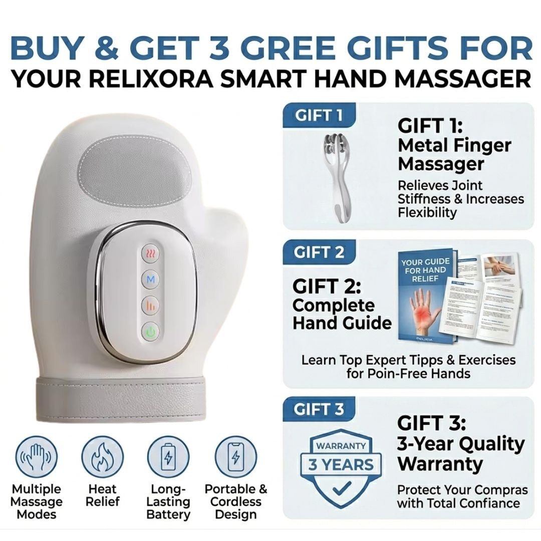 Hand Massager Mitt: Relief from joint pain and inflammation.