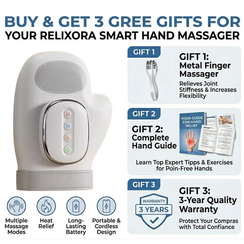 Hand Massager Mitt: Relief from joint pain and inflammation.